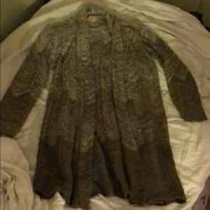 Knit Charcoal Cardigan